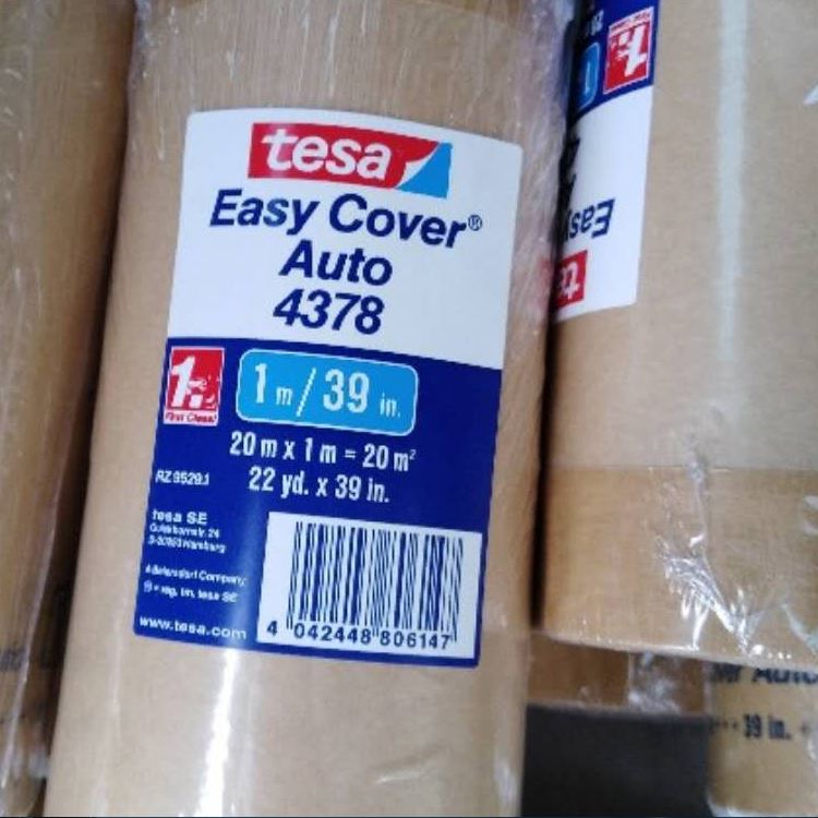 德莎4378,TESA4378，大面積車身遮蔽膜，汽車快速遮蔽膠帶